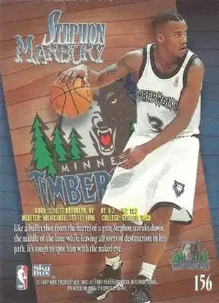 Stephon Marbury Rückseite