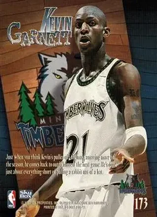 Verso de Kevin Garnett