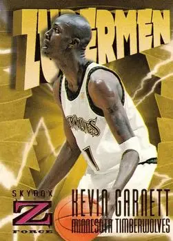 1996-97 SkyBox Z-Force #173 Kevin Garnett