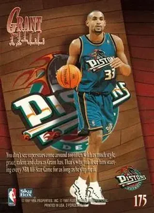 Grant Hill Rückseite