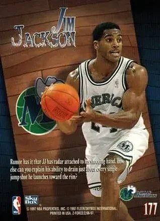 Jim Jackson 뒷면