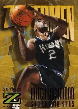 1996-97 SkyBox Z-Force #189 Mitch Richmond