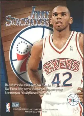 Jerry Stackhouse Rückseite