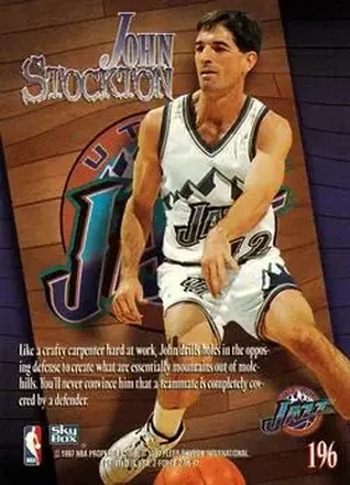 John Stockton Rückseite