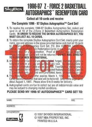 Verso de Card #10