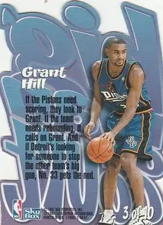 Grant Hill 背面