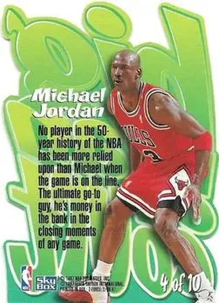 Michael Jordan 裏面