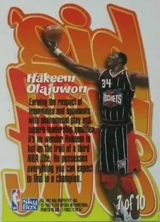 Hakeem Olajuwon 背面