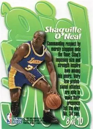 Shaquille O'Neal 裏面