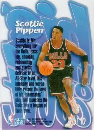 Verso de Scottie Pippen