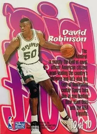 David Robinson 裏面