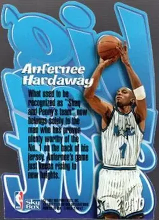 Anfernee Hardaway Rückseite