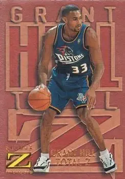 1996-97 SkyBox Z-Force #1 Grant Hill Total Z Grant Hill