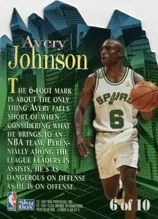 Avery Johnson Rückseite