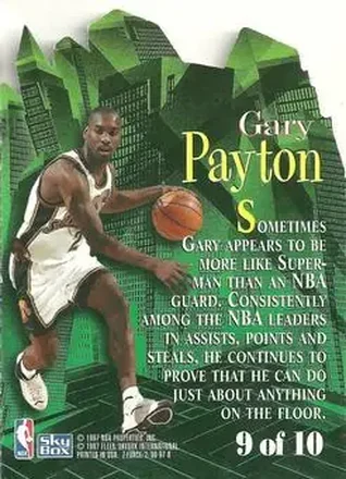 Verso de Gary Payton