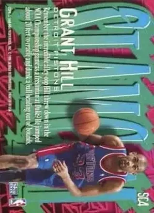 Verso de Grant Hill