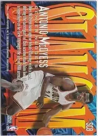 Verso de Antonio McDyess