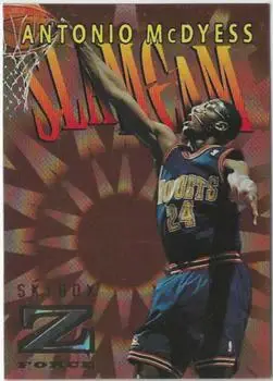 1996-97 SkyBox Z-Force #SC8 Slam Cam Antonio McDyess