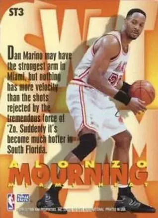 Alonzo Mourning Rückseite