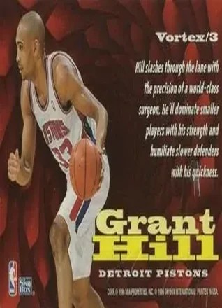 Grant Hill 背面
