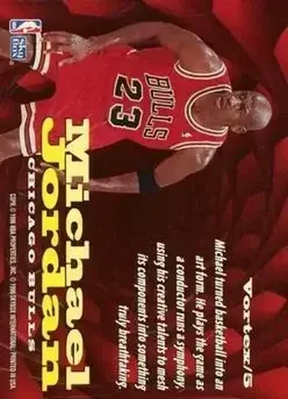 Michael Jordan Rückseite