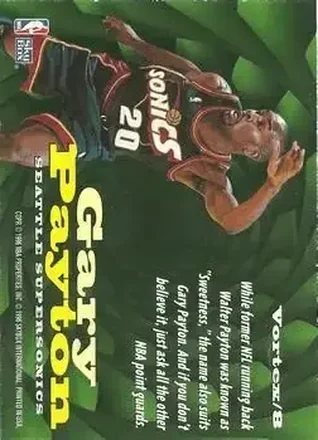 Gary Payton Rückseite