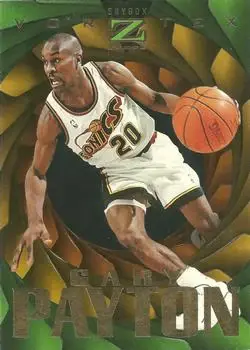 1996-97 SkyBox Z-Force #Vortex/8 Vortex Gary Payton
