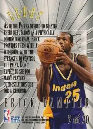 Erick Dampier Rückseite
