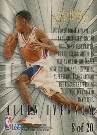 Allen Iverson Rückseite