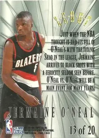 Reverso de Jermaine O'Neal
