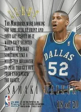 Samaki Walker Rückseite