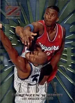 1996-97 SkyBox Z-Force #20 Zebut Lorenzen Wright