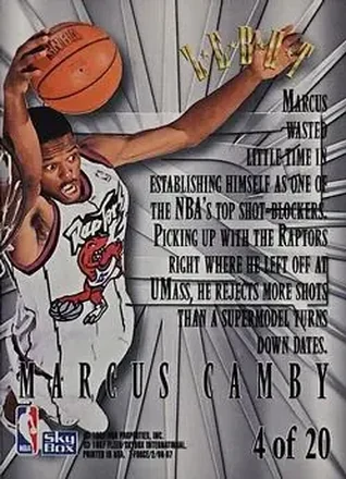 Marcus Camby back