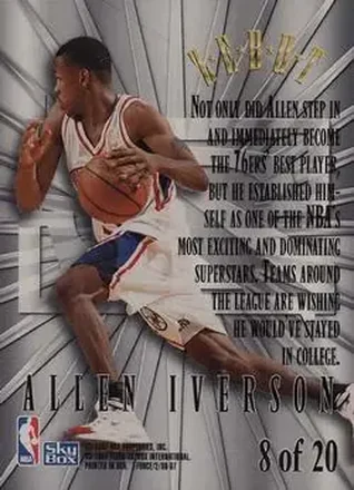 Allen Iverson 뒷면