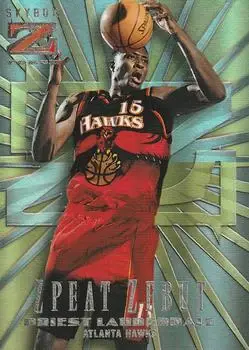 1996-97 SkyBox Z-Force #10 Zebut Zpeat Priest Lauderdale