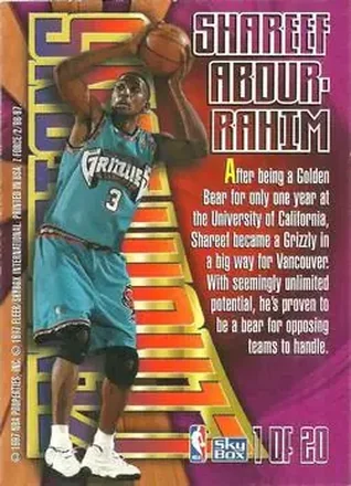 Shareef Abdur-Rahim 뒷면