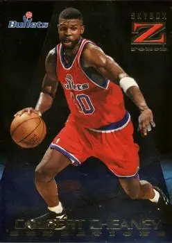 1996-97 SkyBox Z-Force #6 Zensations Calbert Cheaney