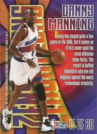 Danny Manning Rückseite