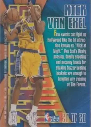 Verso de Nick Van Exel