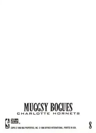 Achterkant van Muggsy Bogues