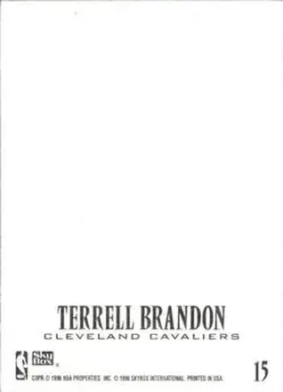 Retro di Terrell Brandon