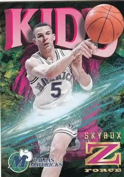 1996-97 SkyBox Z-Force #19 Z-Cling Jason Kidd