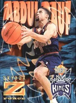 1996-97 SkyBox Z-Force #22 Z-Cling Mahmoud Abdul-Rauf