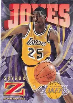 1996-97 SkyBox Z-Force #44 Z-Cling Eddie Jones