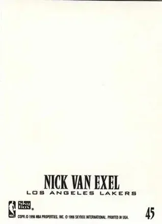 Retro di Nick Van Exel