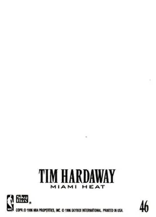 Tył: Tim Hardaway