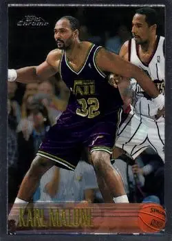 1996-97 Topps Chrome #105 Karl Malone