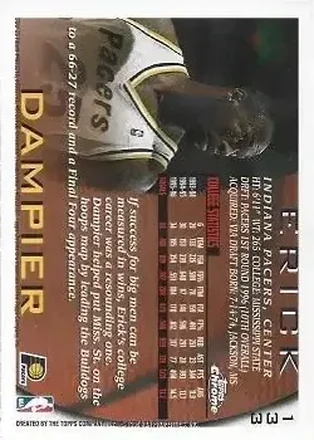 Tył: Erick Dampier