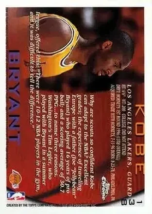 Reverso de Kobe Bryant