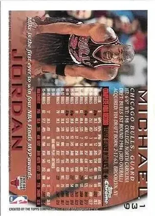 Michael Jordan 背面